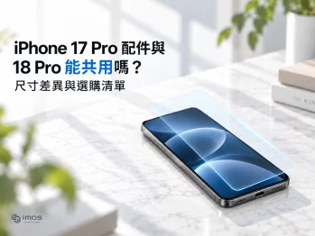 iPhone 配件共用與玻璃保護貼示意