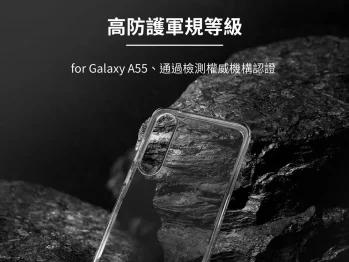Galaxy A55 專用軍規防震保護殼